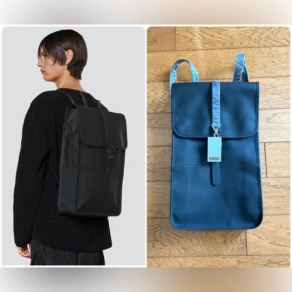 NWT Rains Waterproof Backpack - Picture 1 of 10